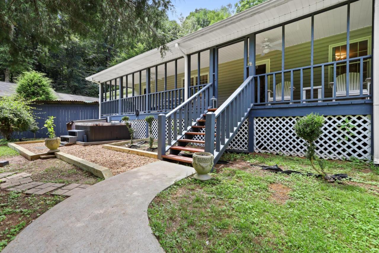 2 Separate Cabins Along A Peaceful Creek With Resort Amenities Ellijay Buitenkant foto