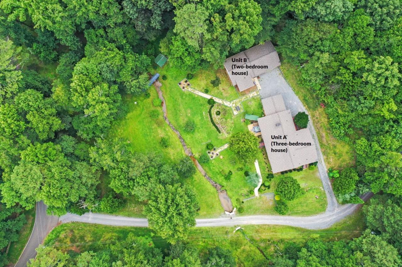 2 Separate Cabins Along A Peaceful Creek With Resort Amenities Ellijay Buitenkant foto